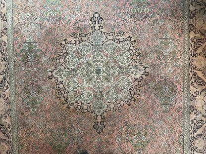 Handgeknoopt vintage Kasmir tapijt – ca. 325 × 216 cm