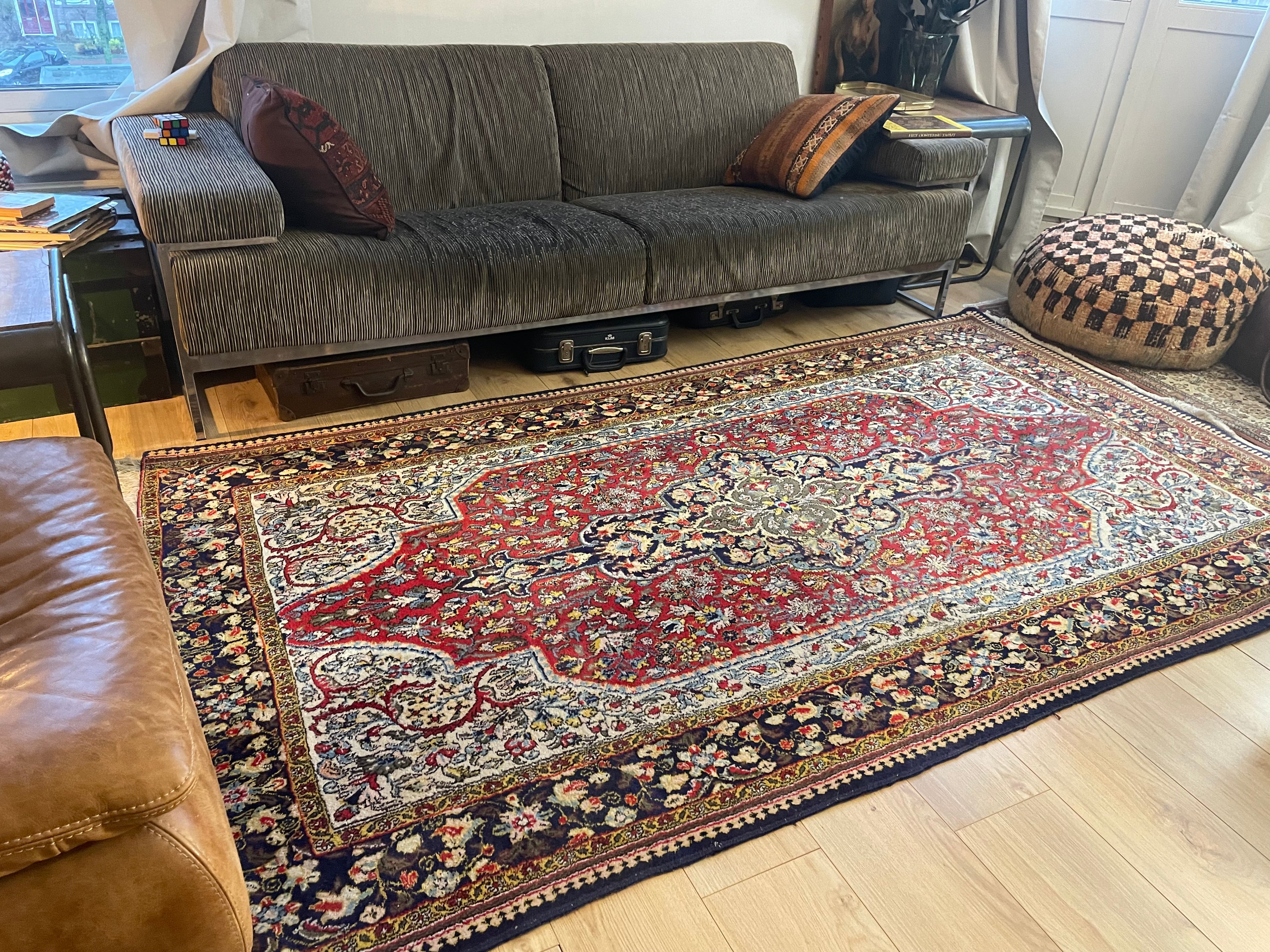 Handgeknoopt Oosters tapijt – ca. 256 × 139 cm