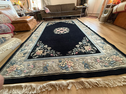Handgeknoopt vintage tapijt – Chinese Deco stijl – ca. 323 × 188 cm