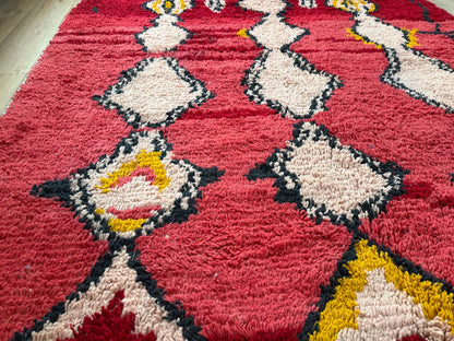 Vintage Marokkaans Boujad tapijt – 300 × 191 cm