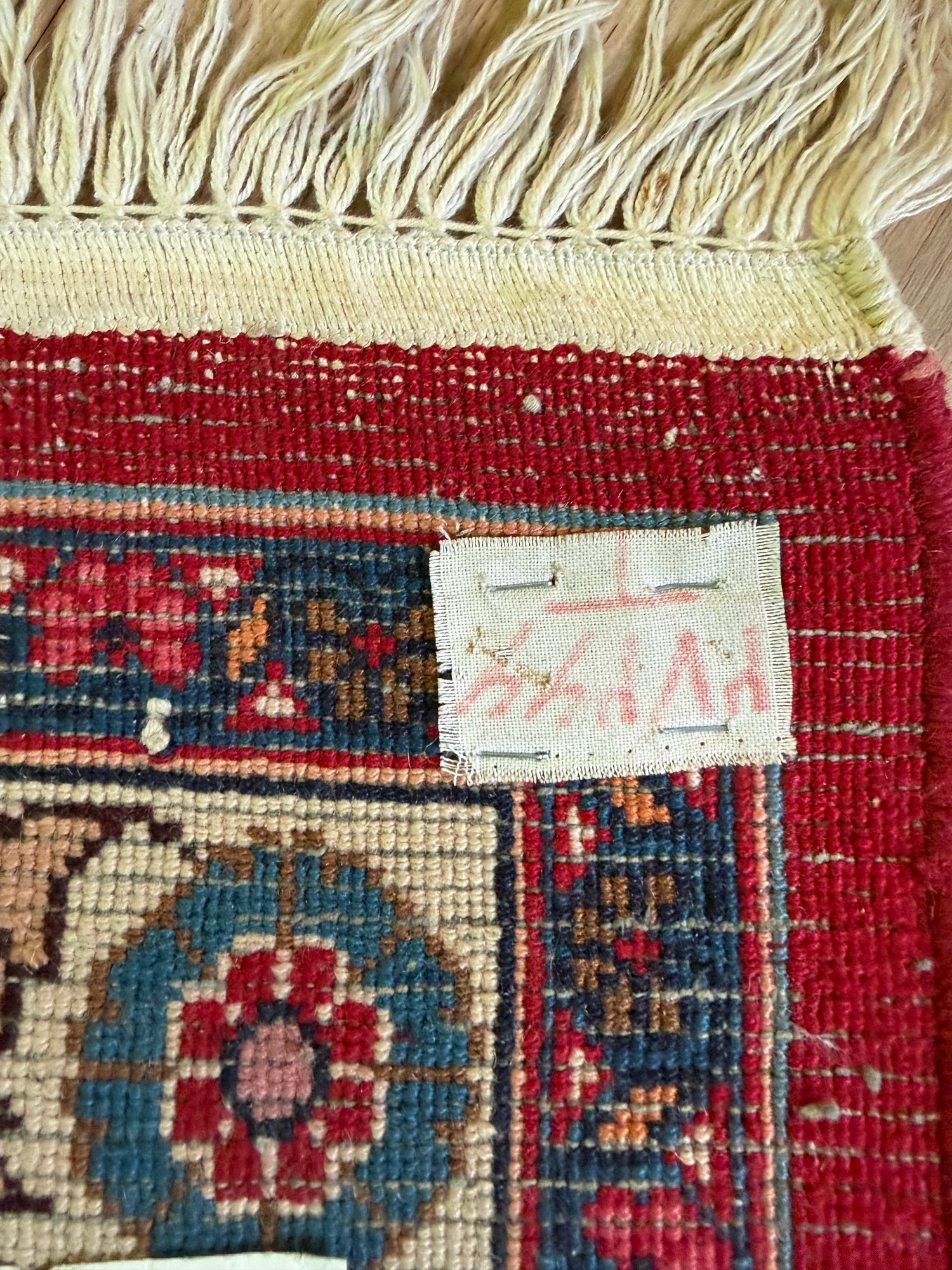 Großer Vintage-Perser-Medaillonteppich – 300 × 290 cm