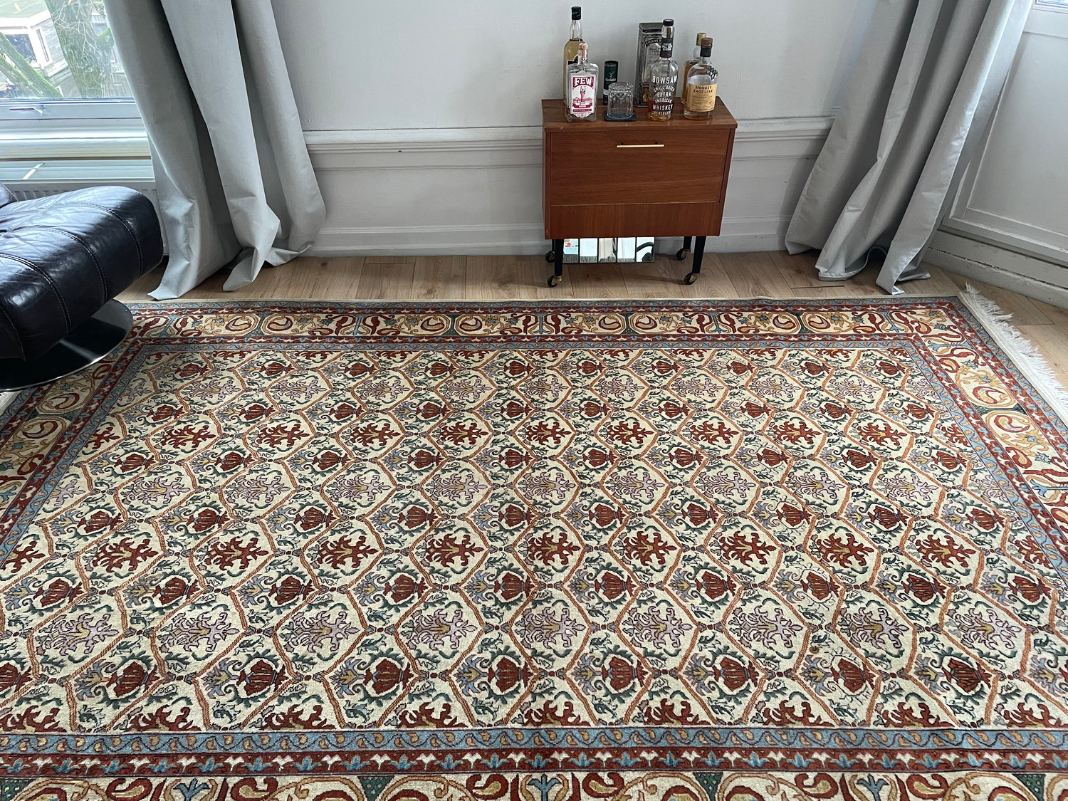 Handgeknoopt vintage tapijt – ca. 290 × 200 cm