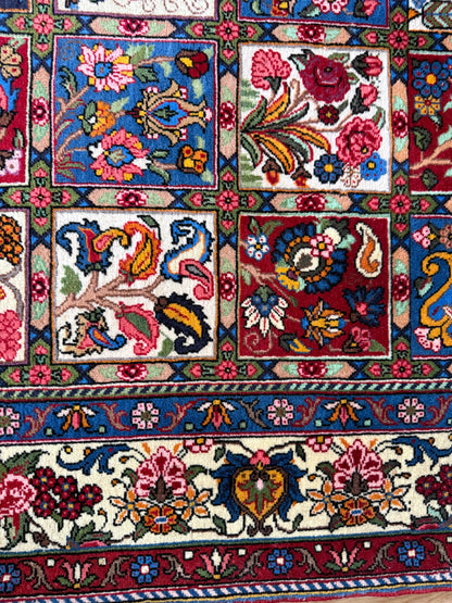 Hand-knotted Garden Design Rug – 258 × 157 cm