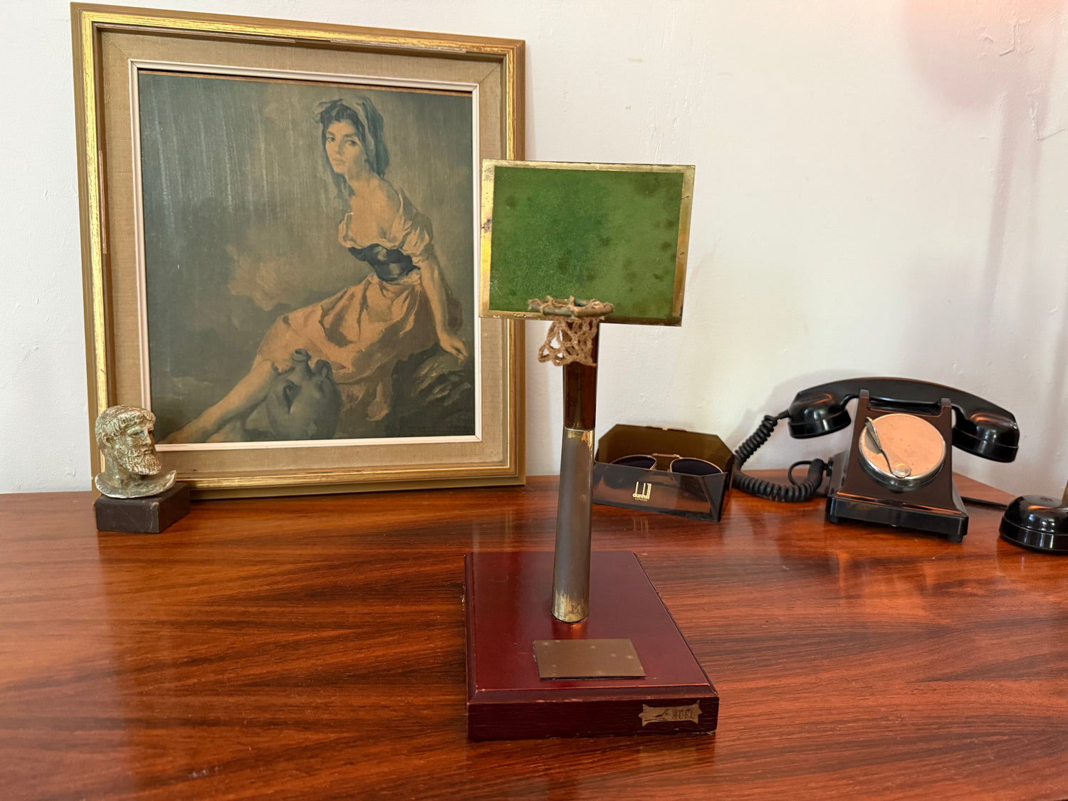 Troféu vintage de basquetebol – objeto escultórico de 1987