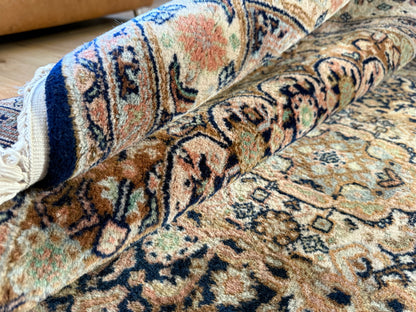 Handgeknoopt vintage klassiek tapijt – ca. 220 × 148 cm