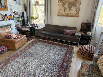 Handgeknoopt vintage oosters tapijt – Moud stijl – ca. 280 × 198 cm