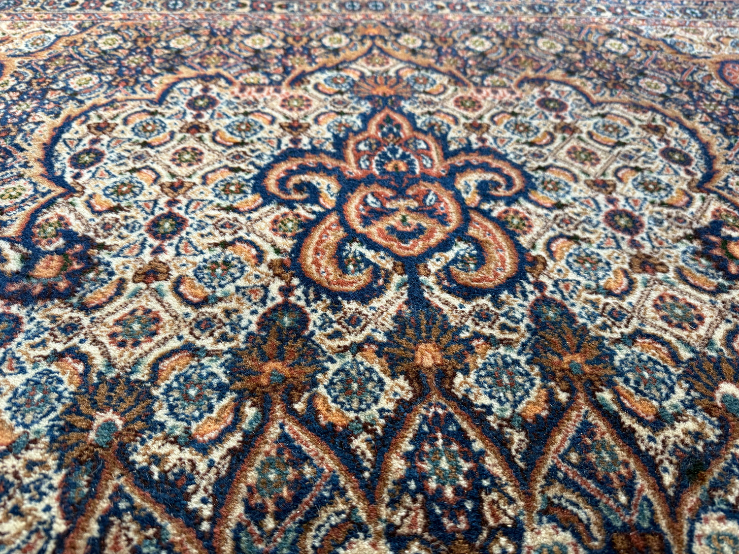 Handgeknoopt vintage tapijt – ca. 293 × 200 cm