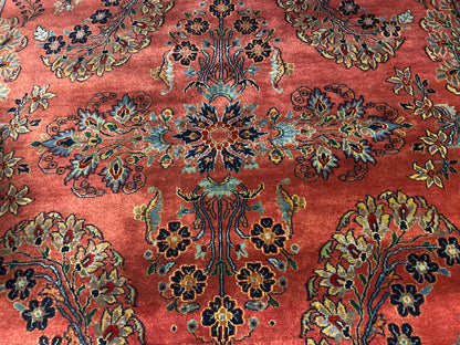 Handgeknoopt Oosterse Sarough tapijt – India – ca. 295 × 202 cm