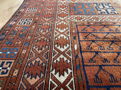 Handgeknoopt vintage tapijt – ca. 250 × 194 cm