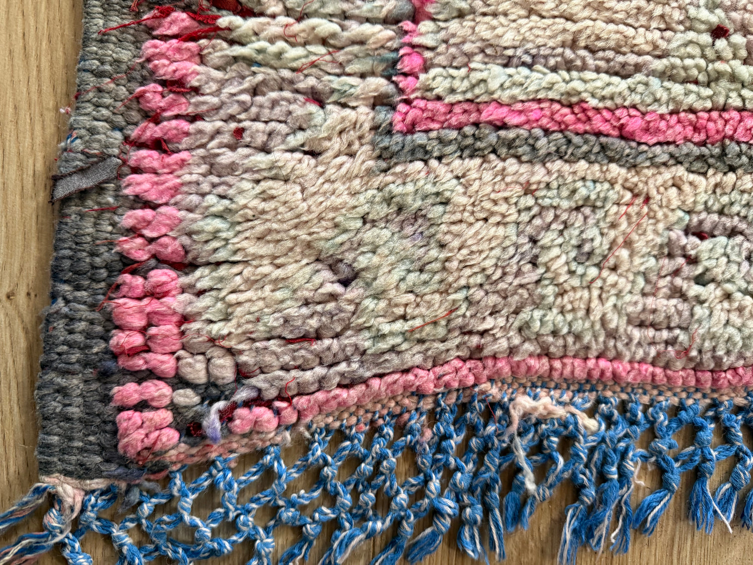 Vintage Marokkaans Berber tapijt (ca. 1950–1970) – 355 × 137 cm