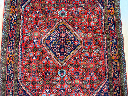 Vintage klassiek handgeknoopt tapijt – ca. 192 × 106 cm