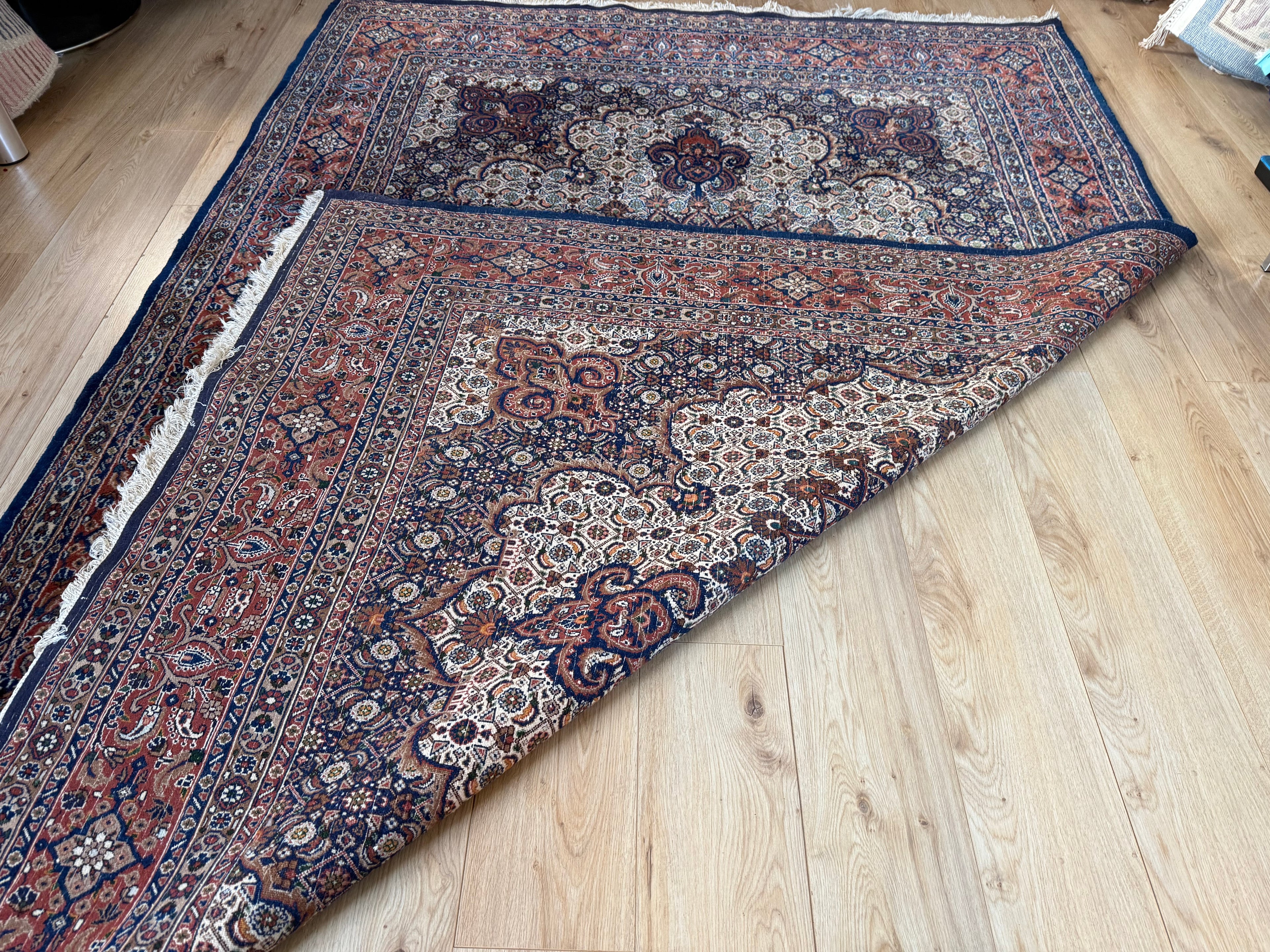 Handgeknoopt vintage tapijt – ca. 293 × 200 cm