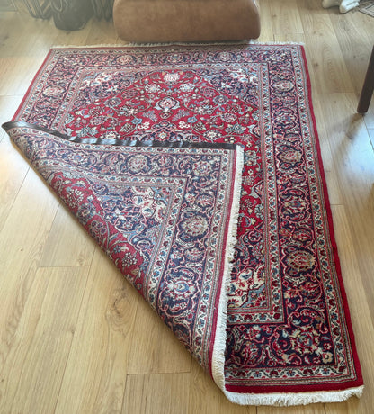 Hand-knotted vintage carpet – 202 × 152 cm