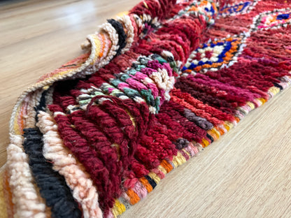 Warm vintage Berber tapijt – 154 × 102 cm