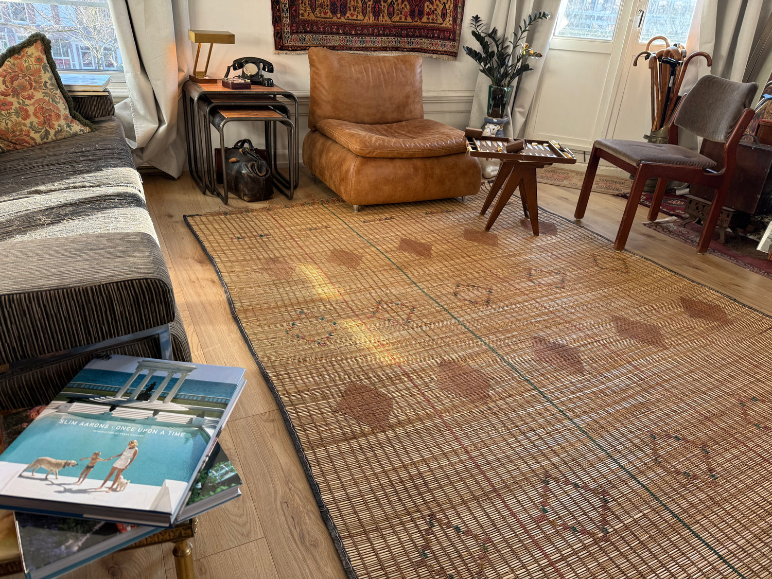 Grand Old Tuareg Rug — 360 × 194 cm