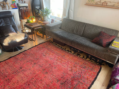 Handgeknoopt vintage Talsint tapijt – Marokko – ca. 296 × 187 cm