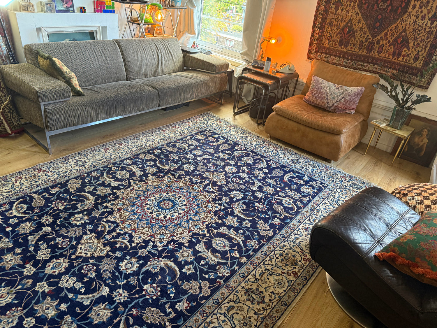 Vintage Handgeknoopt klassiek tapijt – ca. 315 × 208 cm
