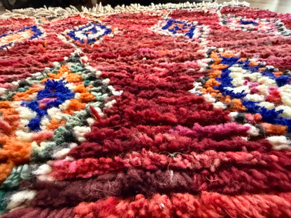 Warm vintage Berber tapijt – 154 × 102 cm