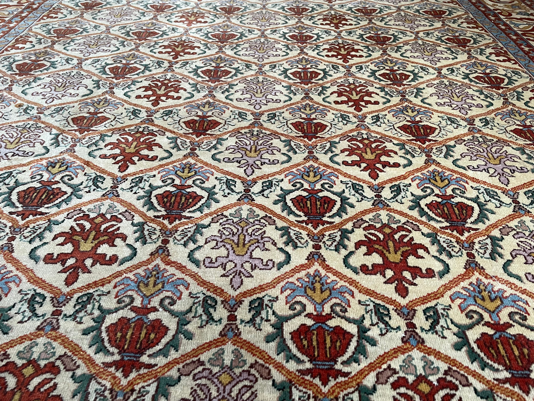 Handgeknoopt vintage tapijt – ca. 290 × 200 cm