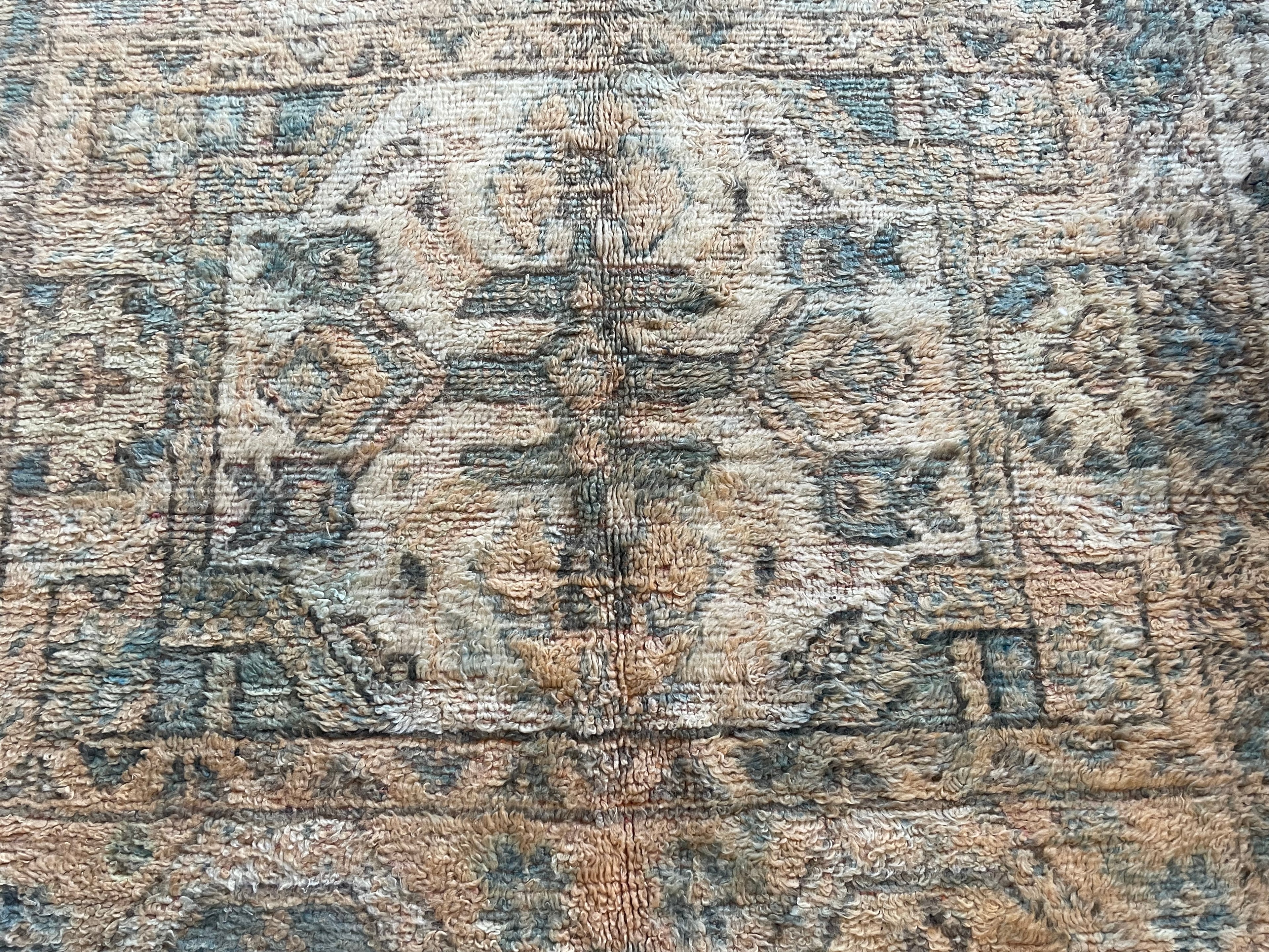 Handgeknoopt vintage tapijt uit Marokko – ca. 340 × 178 cm