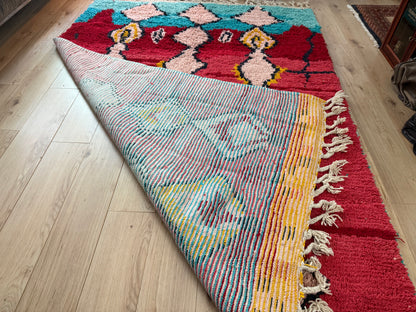 Vintage Marokkaans Boujad tapijt – 300 × 191 cm