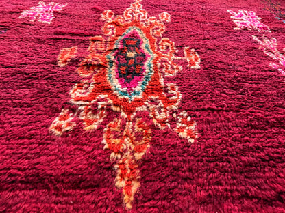 Handgeknoopt vintage Berber tapijt – 315 × 222 cm