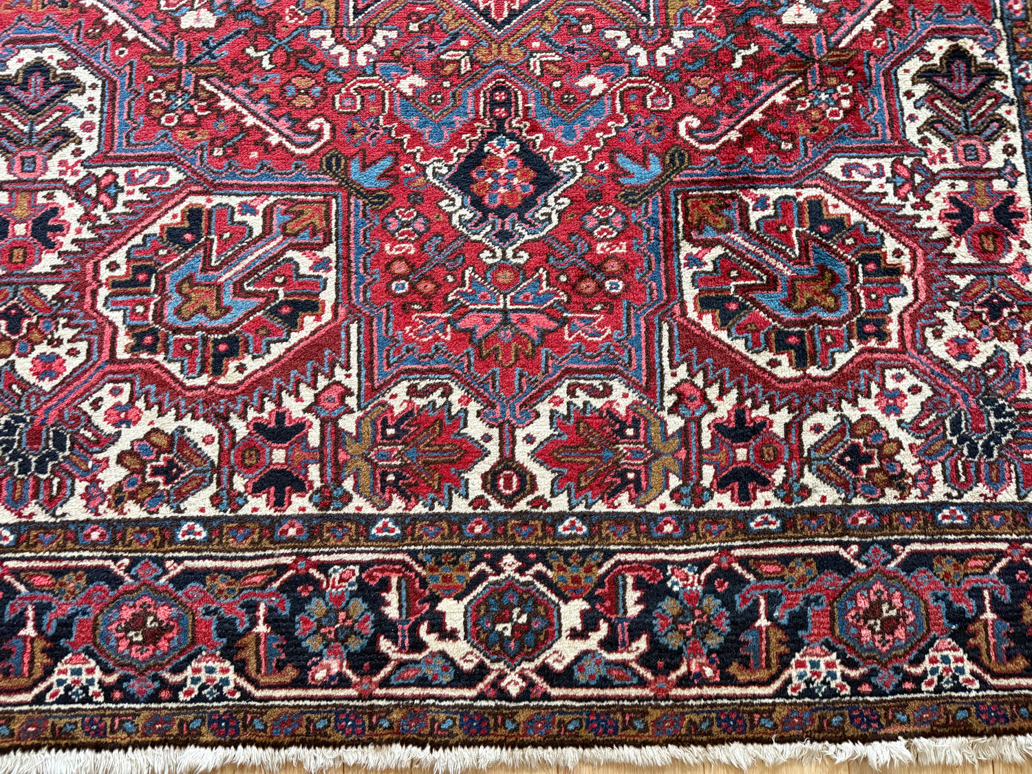 Heriz-stijl vintage tapijt – 320 × 223 cm