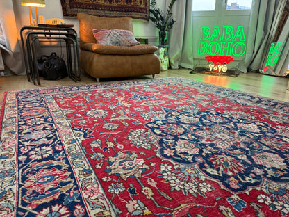 Handgeknoopt vintage tapijt – ca. 303 × 193 cm