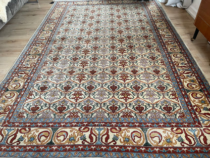 Handgeknoopt vintage tapijt – ca. 290 × 200 cm