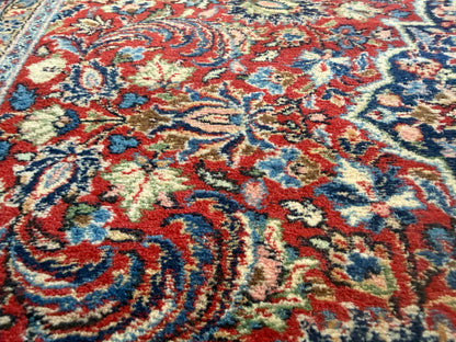 Vintage hand-knotted classic carpet 243 × 148 cm
