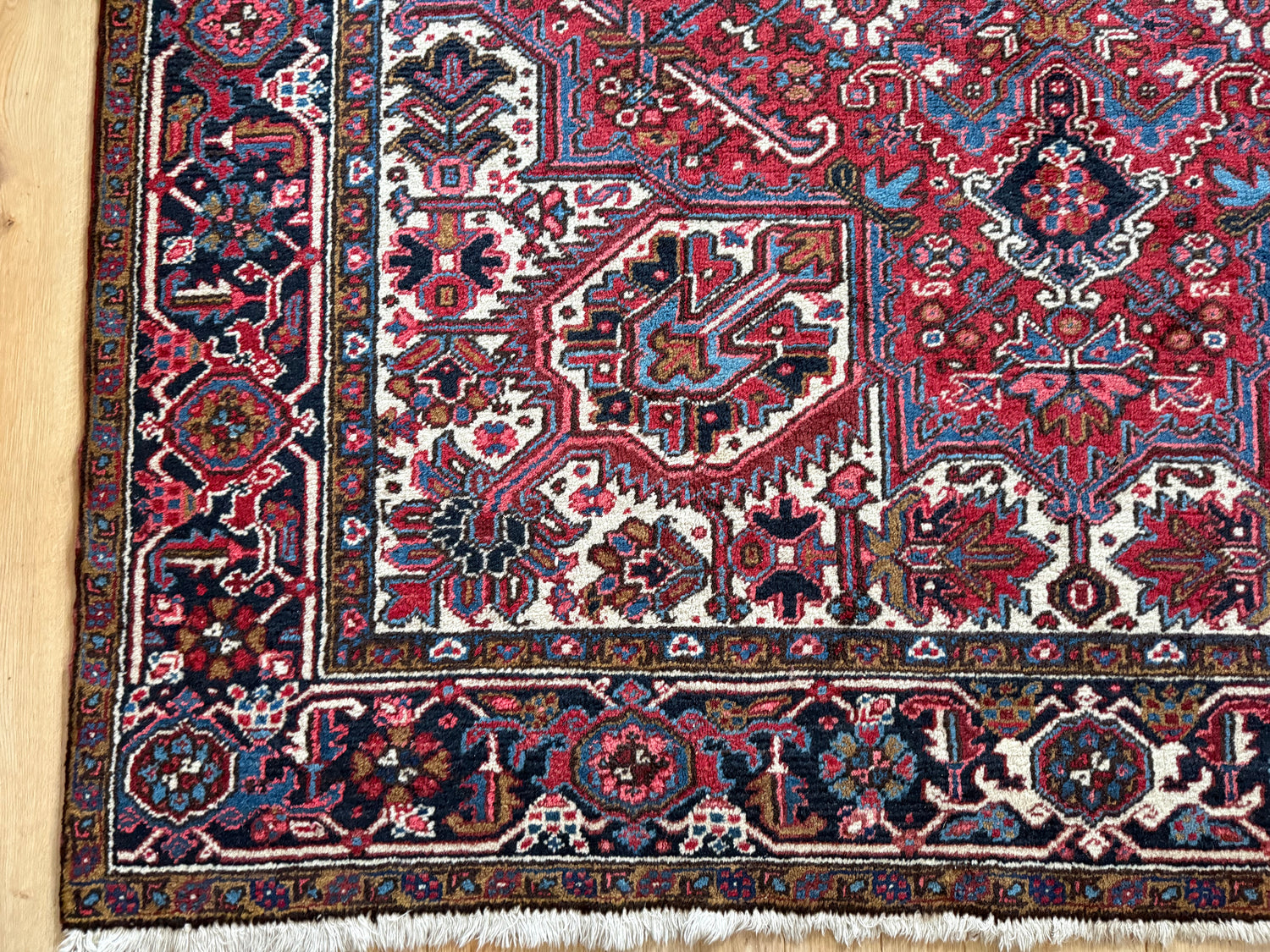 Heriz-stijl vintage tapijt – 320 × 223 cm