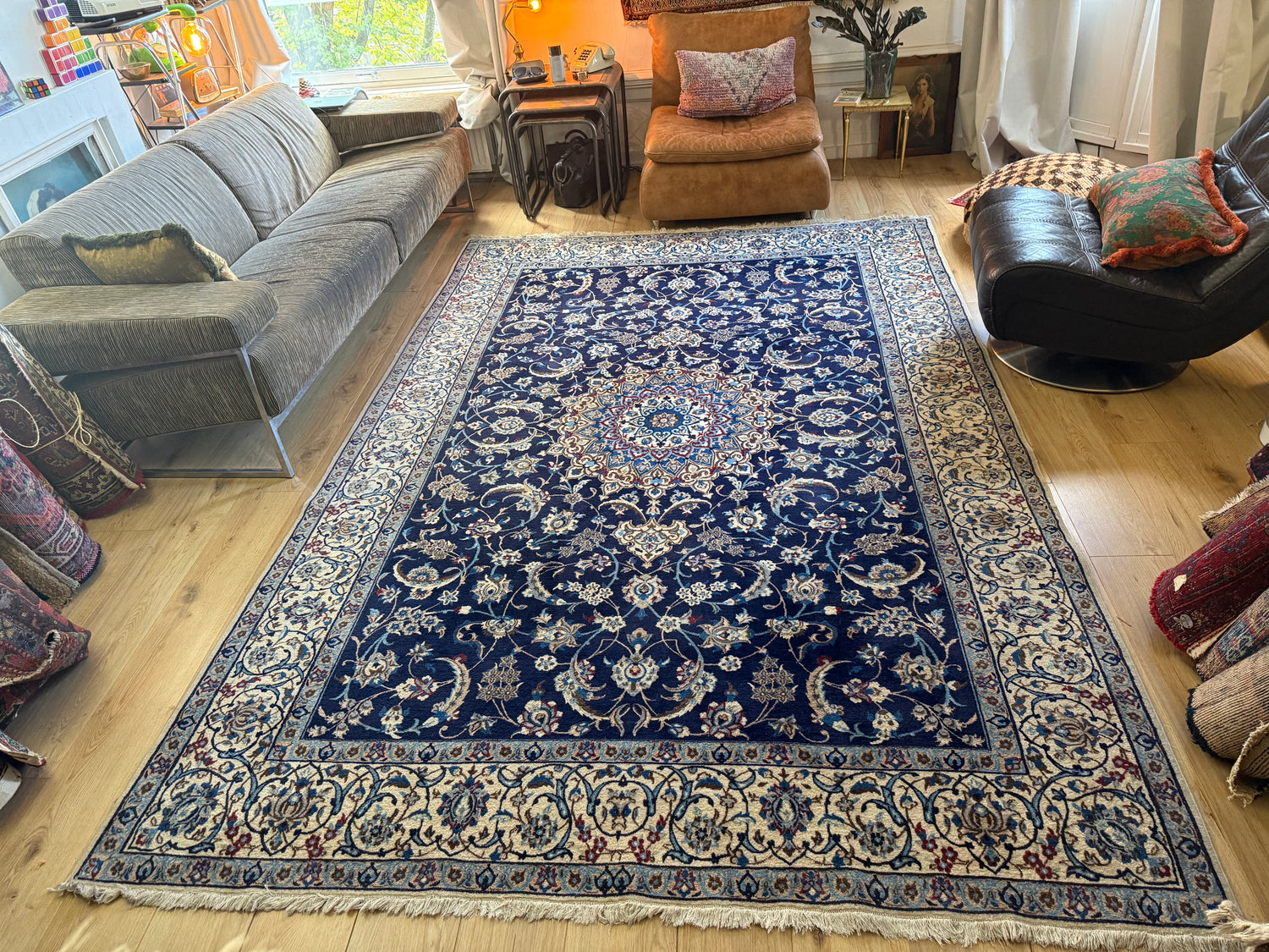 Vintage Handgeknoopt klassiek tapijt – ca. 315 × 208 cm
