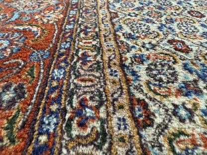 Handgeknoopt vintage oosters tapijt – Moud stijl – ca. 280 × 198 cm