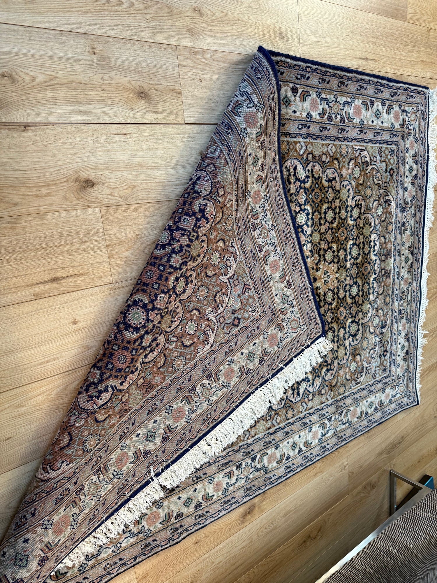 Handgeknoopt vintage klassiek tapijt – ca. 220 × 148 cm