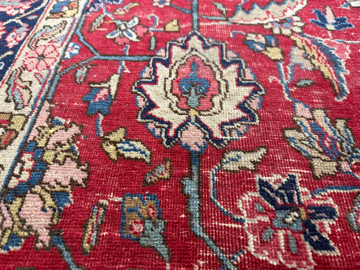 Handgeknoopt vintage tapijt – ca. 303 × 193 cm