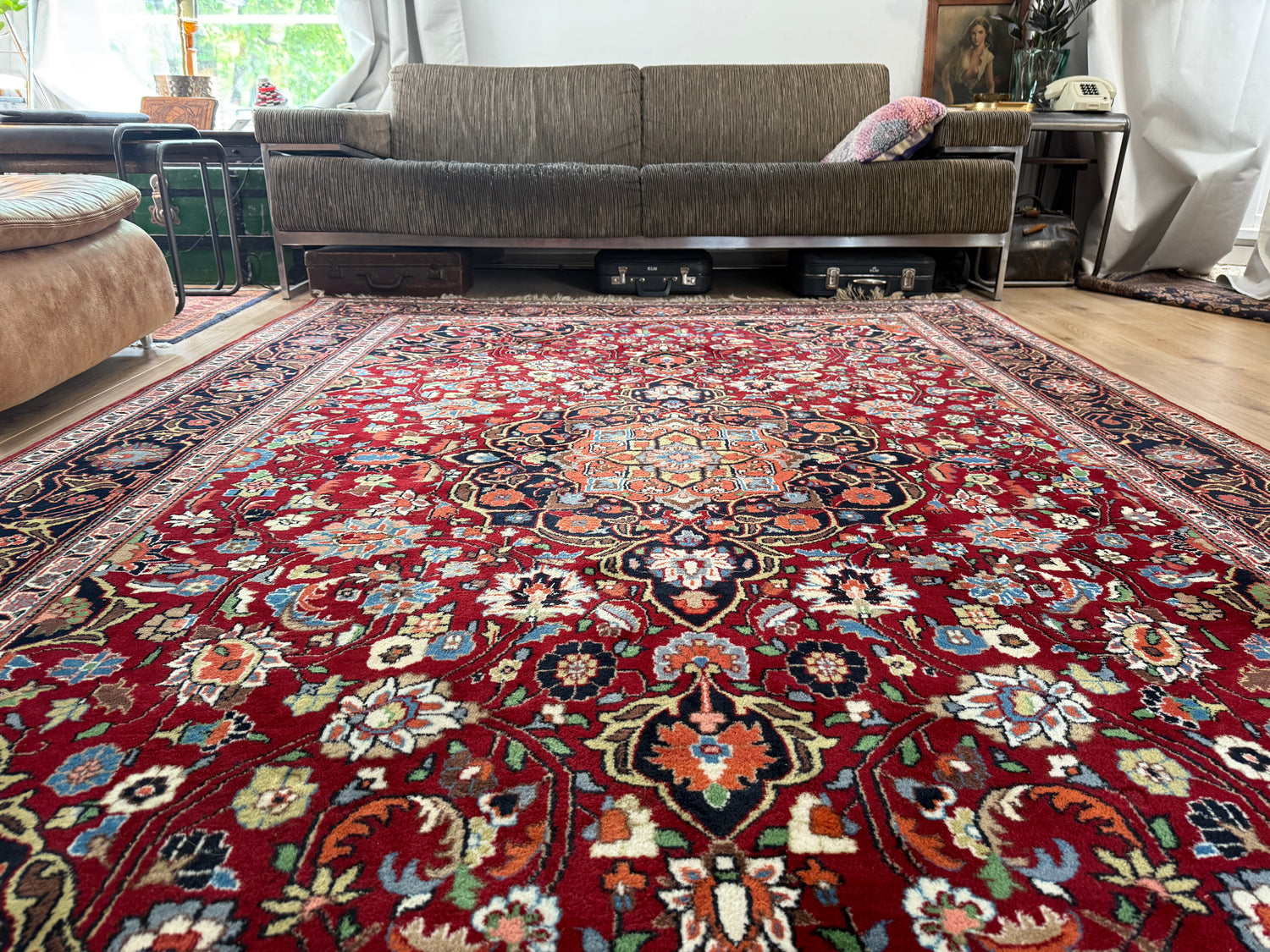 Vintage oosters tapijt 200-300 cm– handgeknoopt