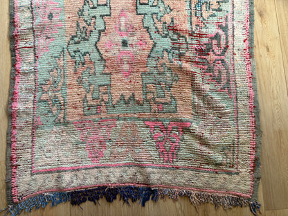 Vintage Marokkaans Berber tapijt (ca. 1950–1970) – 355 × 137 cm