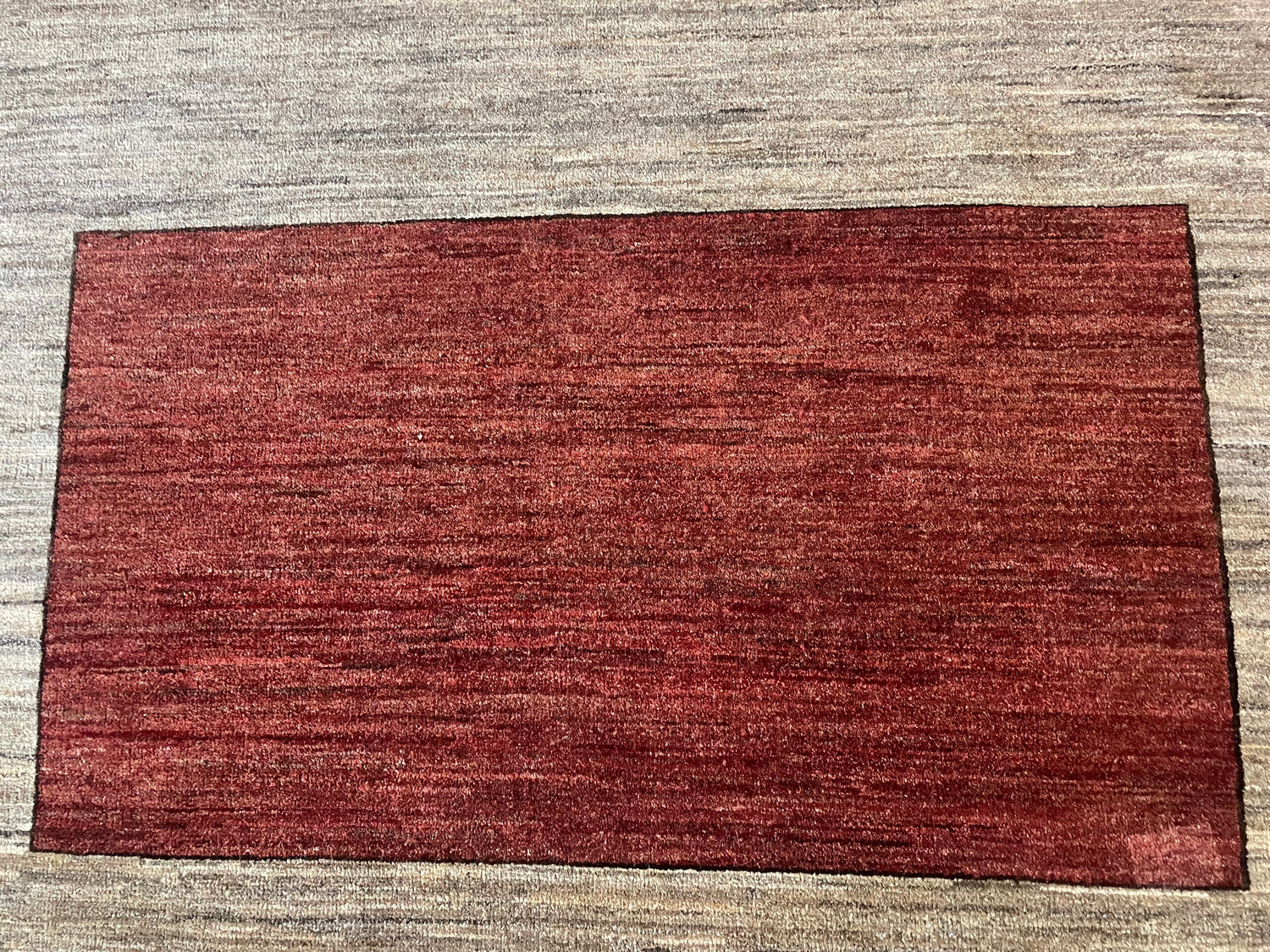 Handgeknoopt Gabbeh-stijl tapijt – ca. 282 × 190 cm