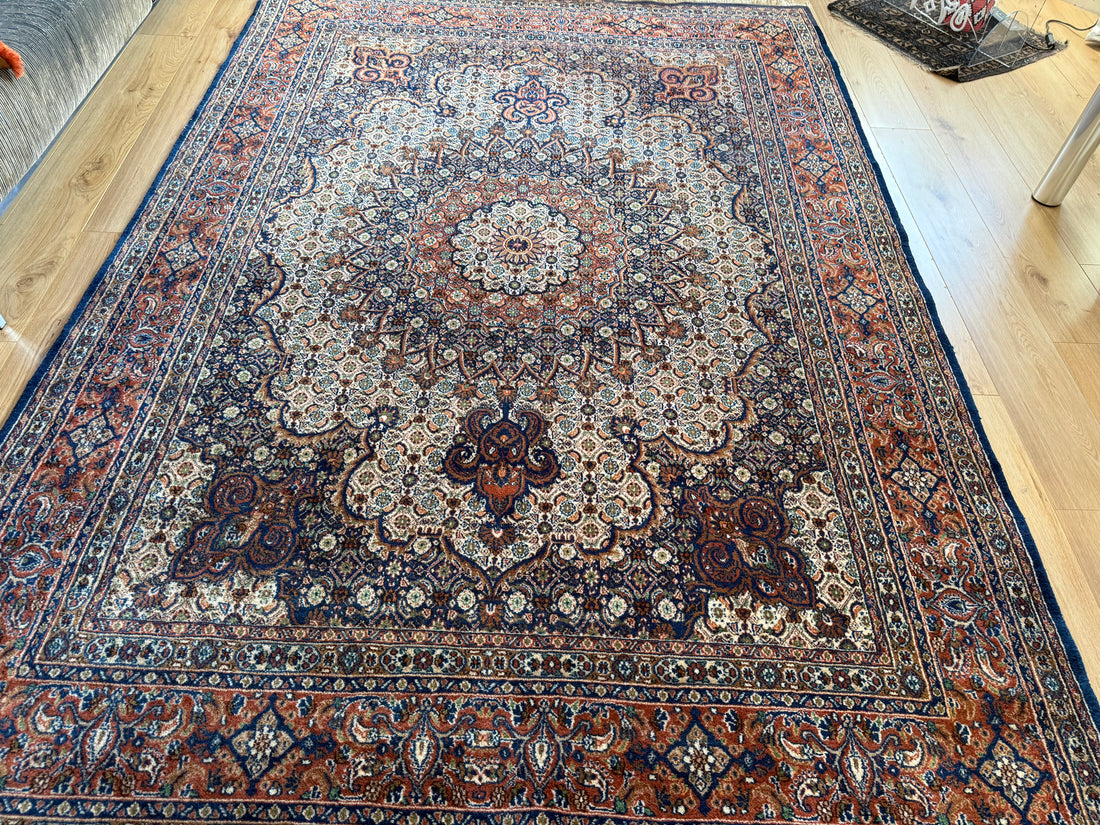 Handgeknoopt vintage tapijt – ca. 293 × 200 cm