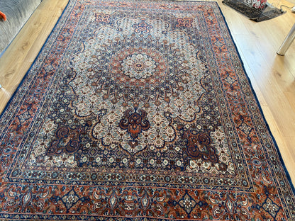 Handgeknoopt vintage tapijt – ca. 293 × 200 cm