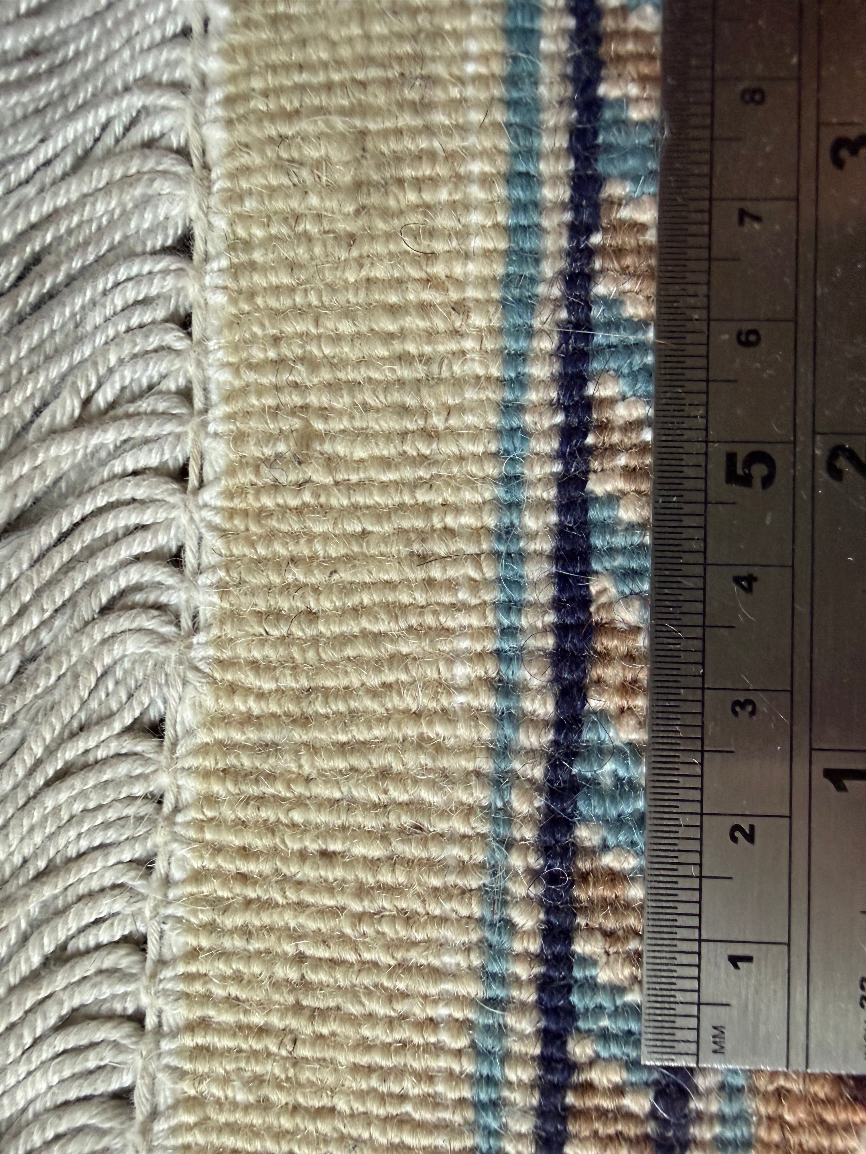 Handgeknoopt Vintage Perzisch Nain Tapijt – 200 × 200 cm