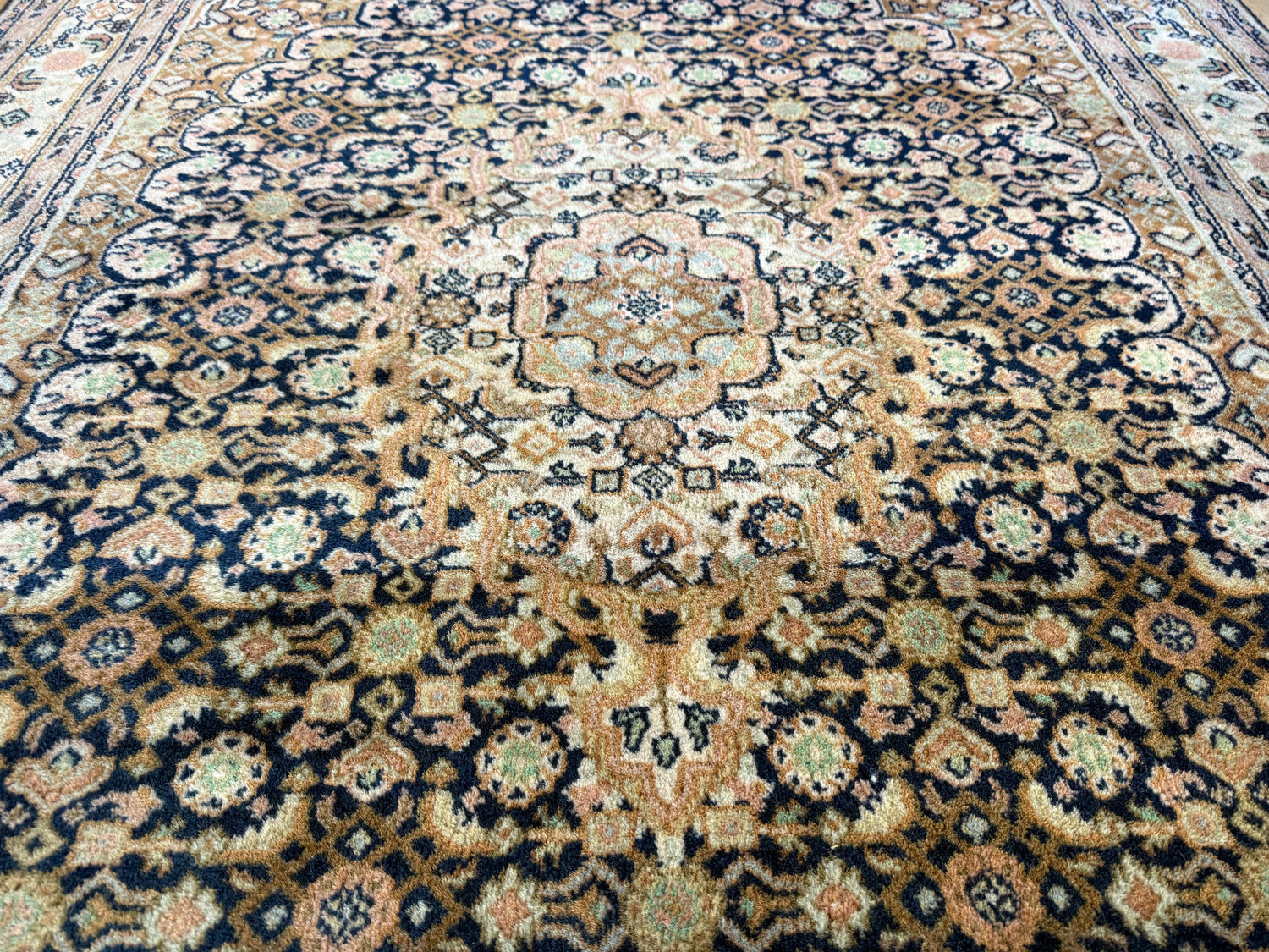 Handgeknoopt vintage klassiek tapijt – ca. 220 × 148 cm