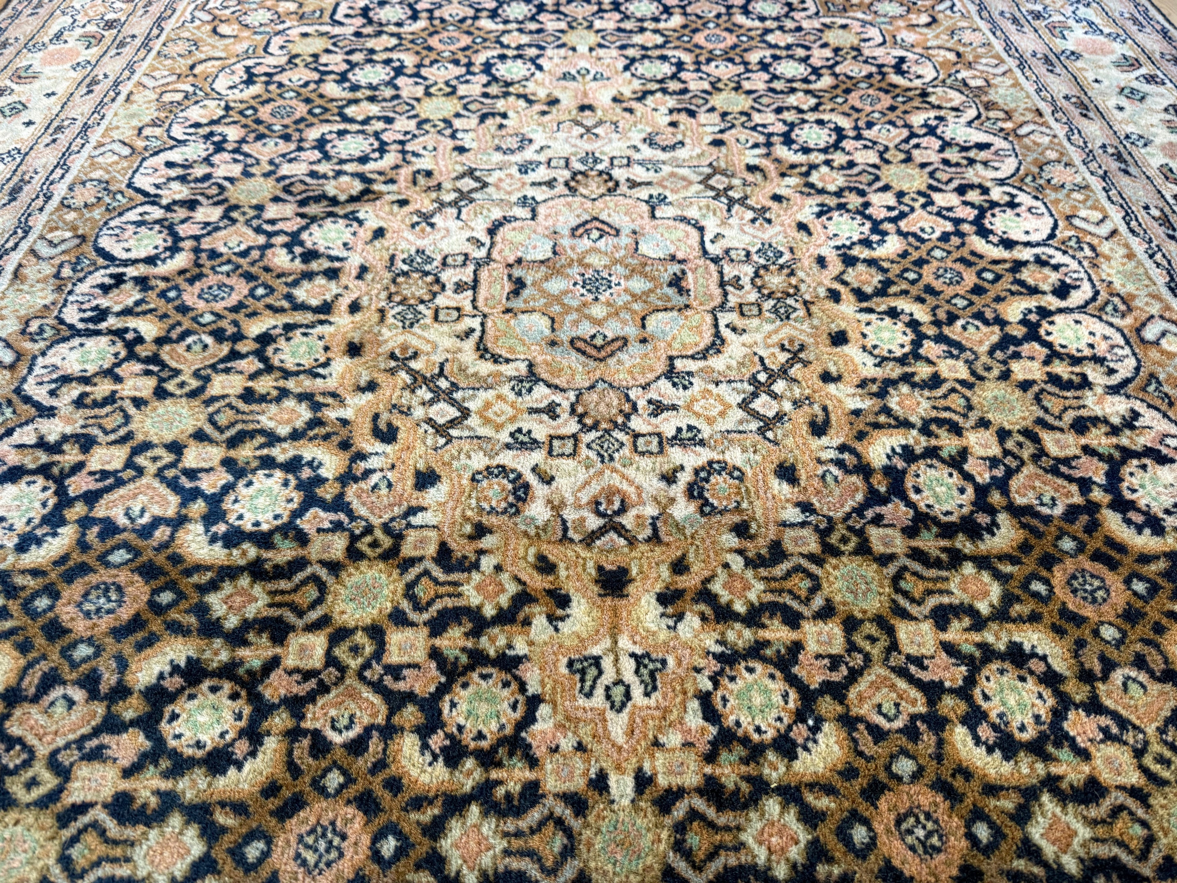 Handgeknoopt vintage klassiek tapijt – ca. 220 × 148 cm