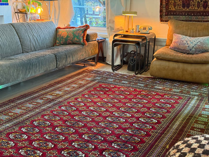 Handgeknoopt Bokhara tapijt – ca. 320 × 223 cm