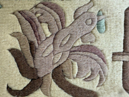 vintage Chinees Deco-tapijt – ca. 155 × 248 cm