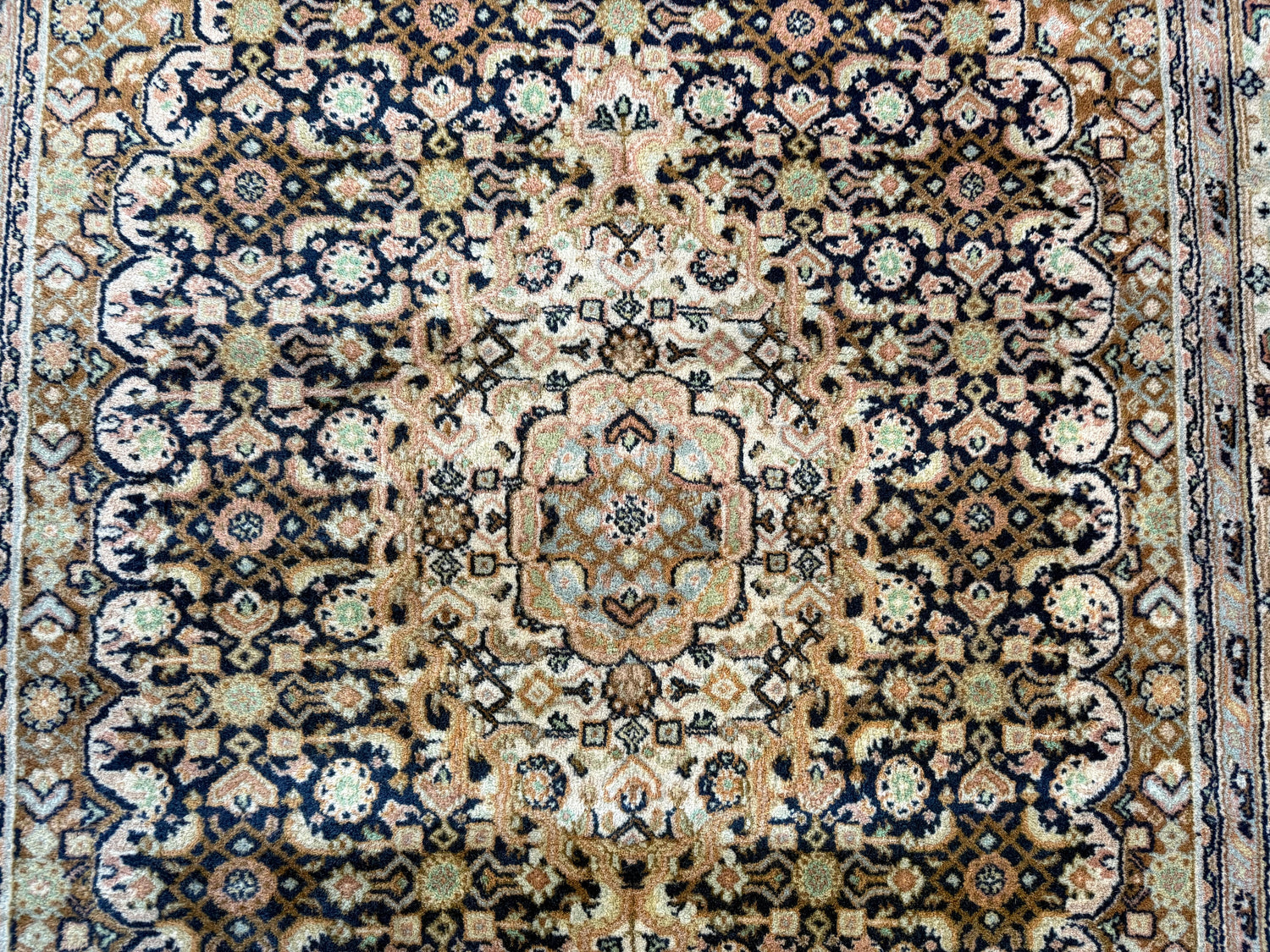 Handgeknoopt vintage klassiek tapijt – ca. 220 × 148 cm