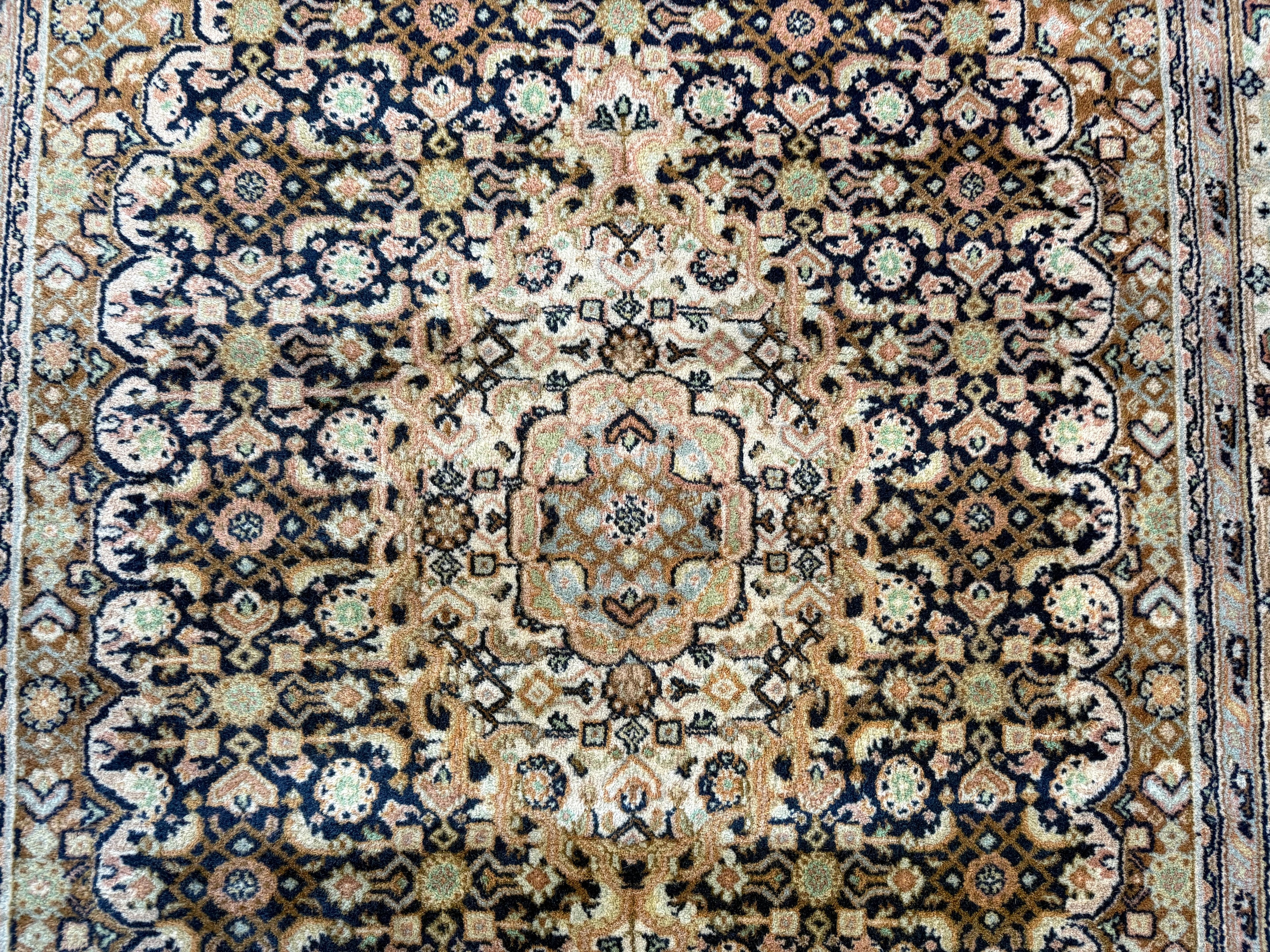 Handgeknoopt vintage klassiek tapijt – ca. 220 × 148 cm