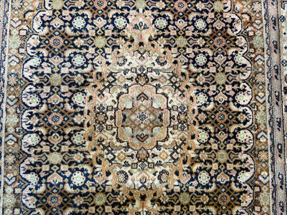 Handgeknoopt vintage klassiek tapijt – ca. 220 × 148 cm