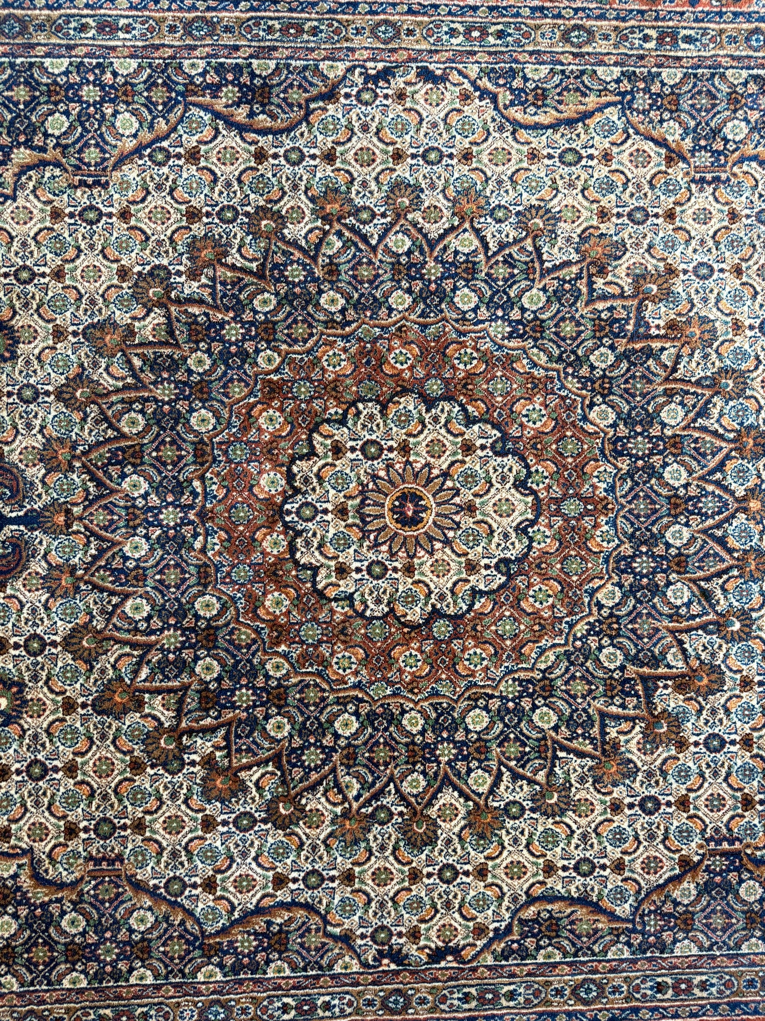 Handgeknoopt vintage tapijt – ca. 293 × 200 cm