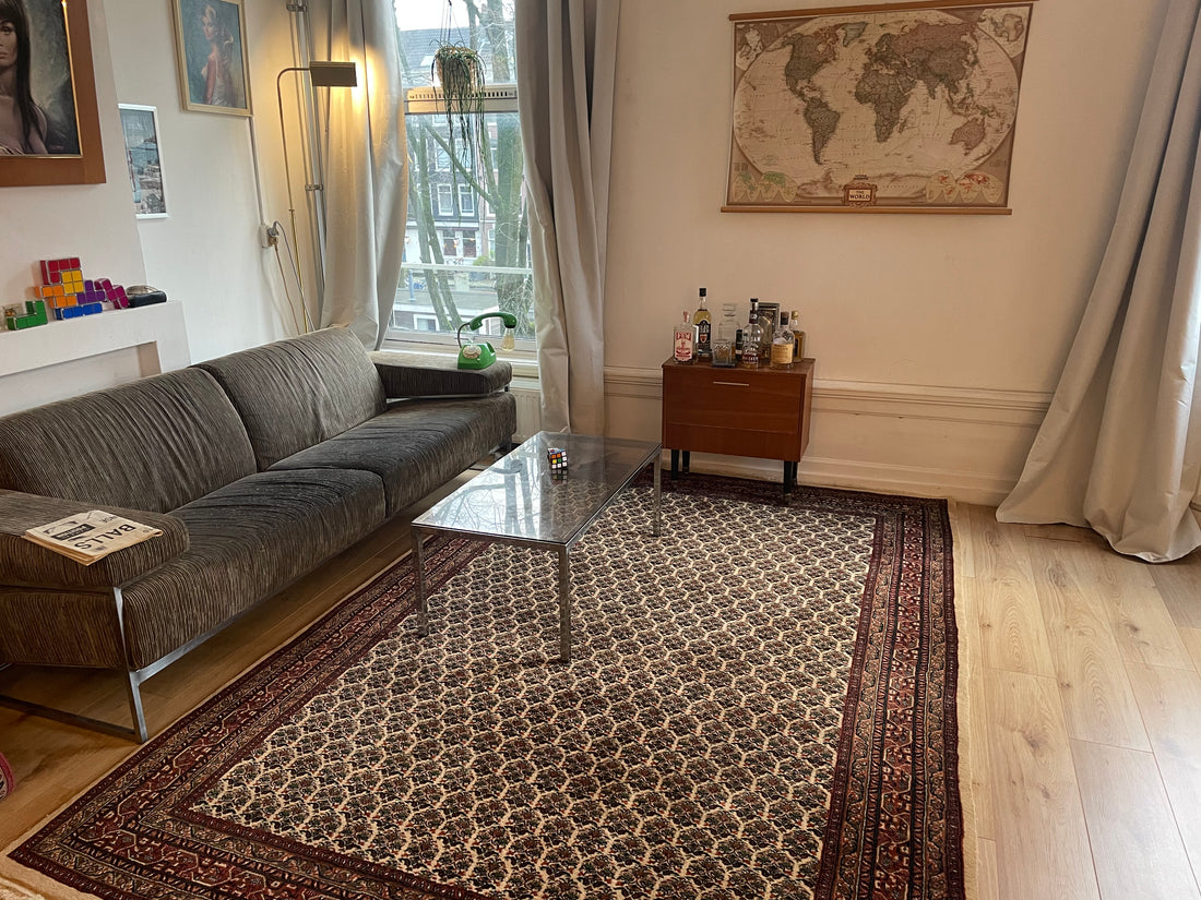 Handgeknoopt vintage tapijt – ca. 306 × 200 cm